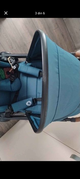 Sistem modular 3in1 Coccolle Aspen Ocean blue + Scoica auto Coccolle K