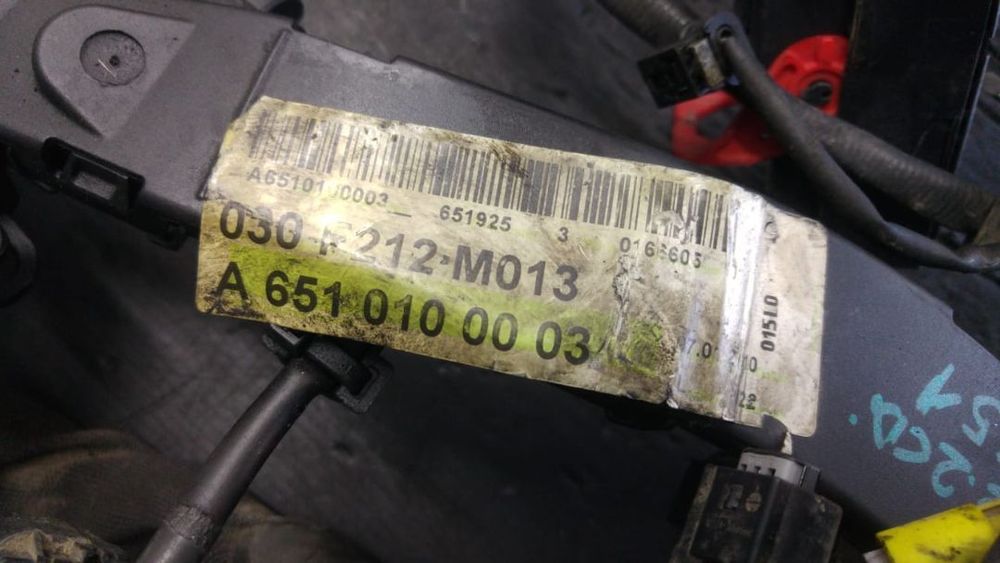 Instalatie electrica motor 2.2 cdi 651924 mercedes e-class w212 a6510100003