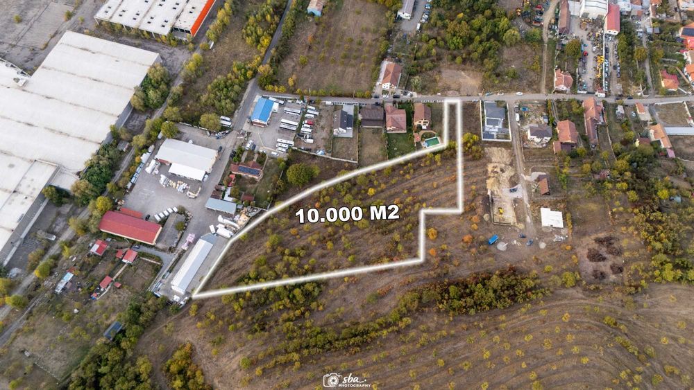 De vânzare teren 10.000 mp (1 hectar) în Sântuhalm, lângă Deva, ideal pentru dezvoltare imobiliară