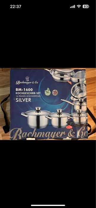 Set oale inox Bachmayer, silver, 16 piese
