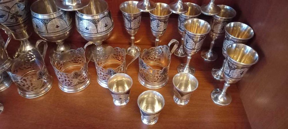 продам наборы кубачи. серебро. цена догов