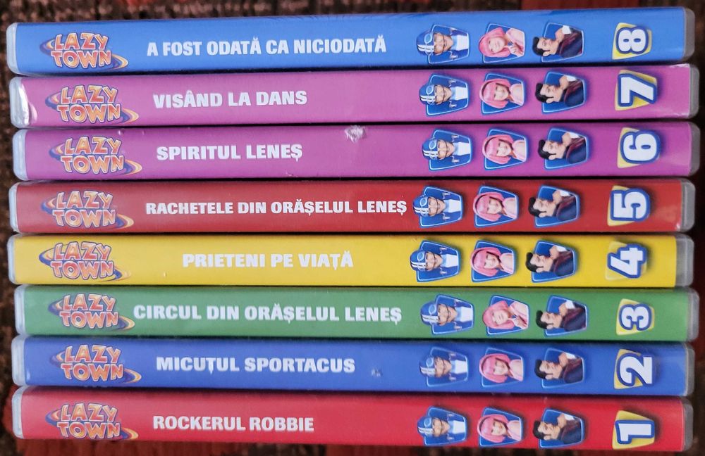 Colectia completa 8 DVD desene animate educationale - Oraselul lenes 2