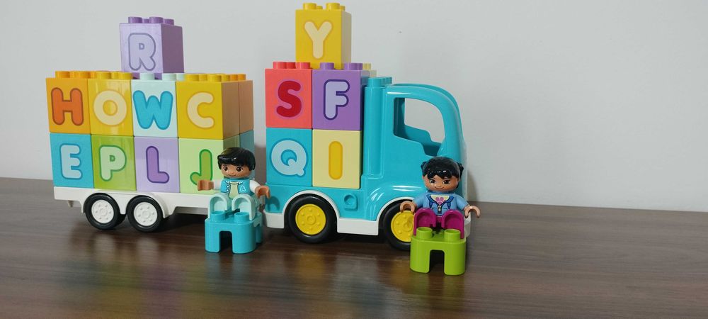 Camion Alfabet Lego duplo