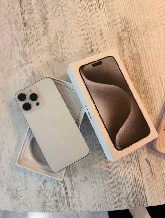 iphone 15 pro max White Titanium 512GB ESIM ONLY