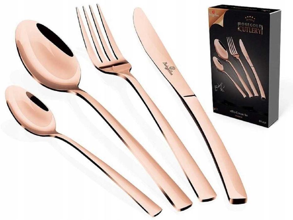 Set tacamuri 24 piese BERLINGER HAUS BH 2623, Rose Gold, NOU 199 Lei