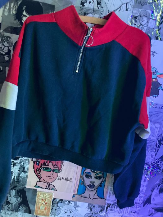 Bluza cropped groasa