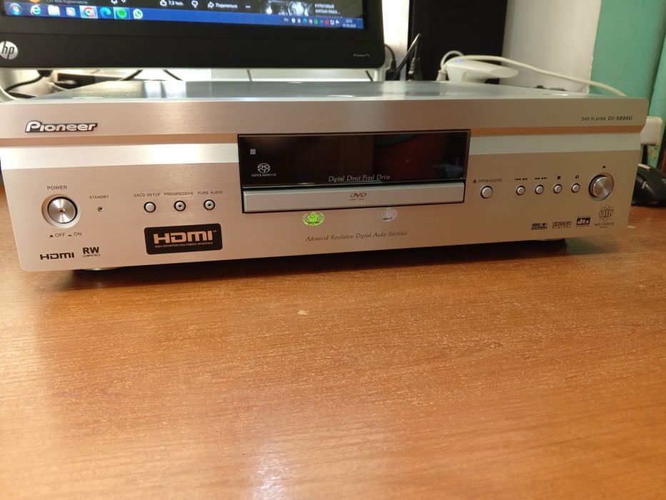 Pioneer sacd player 989 avi
