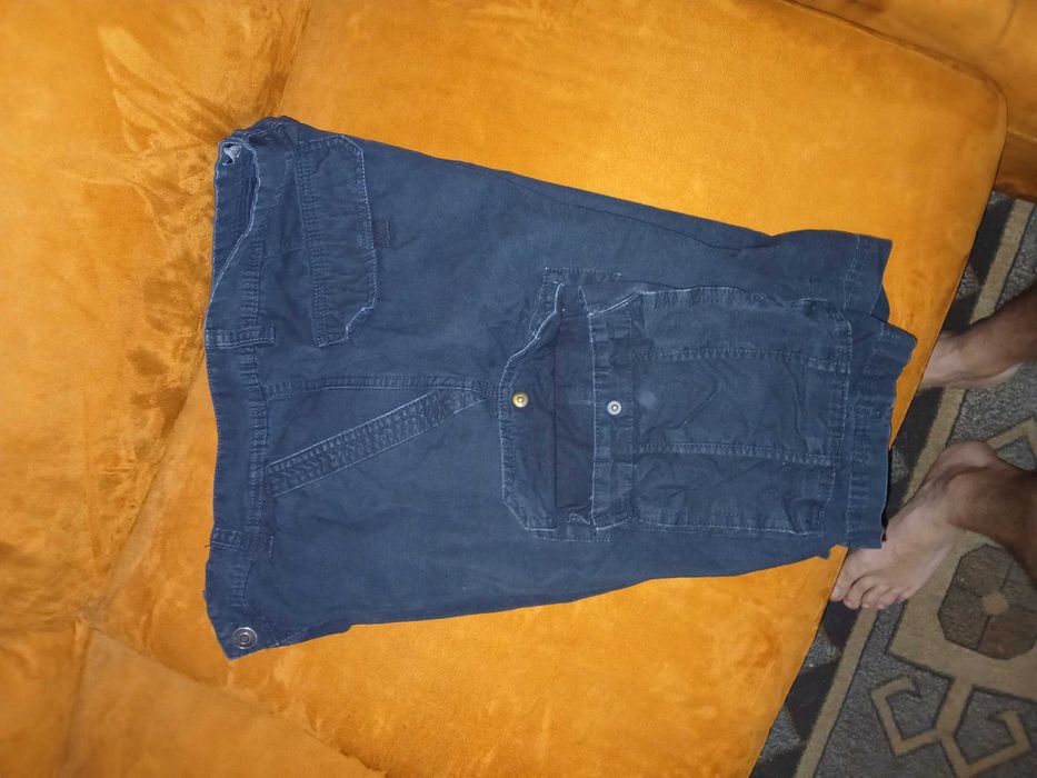 Pantaloni Scurți Cargo Negru