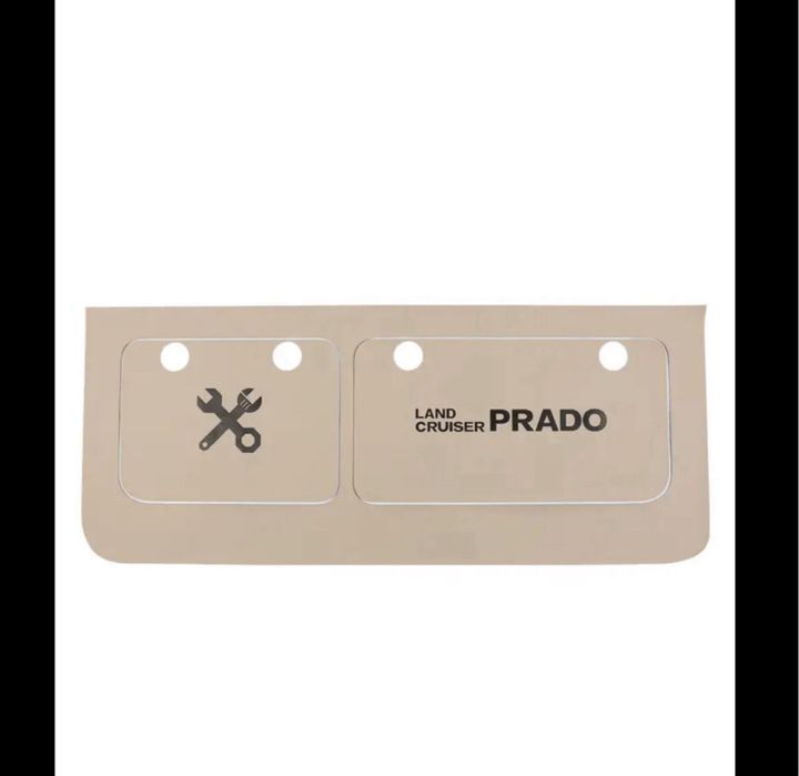 Обшивка багажника прадо 120 наклейка на дверь gx470