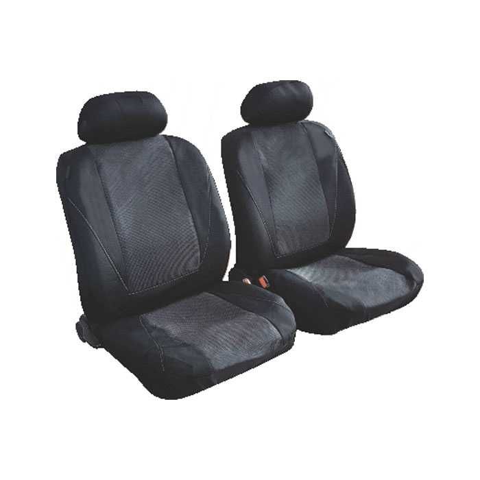 Тапицерия за предни седалки, Сиви калъфи за кола 1+1