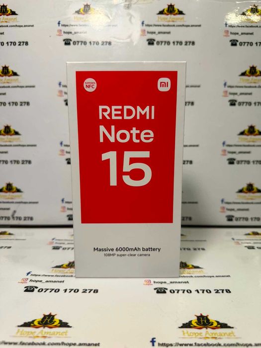 Hope Amanet P13 - Redmi Note 15 NOU SIGILAT 256GB / 8GB RAM