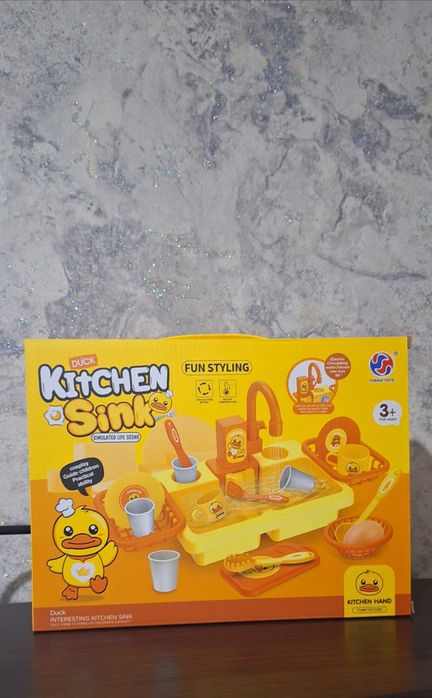 Игрушка кухня раковина с водой