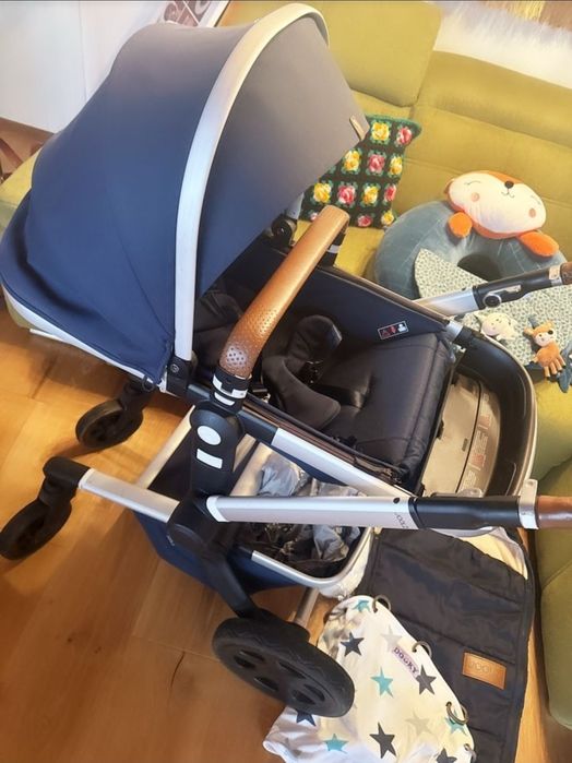 Cărucior Premium Joolz Day 2 în 1 – Ediția Earth Parrot Blue – Stare E