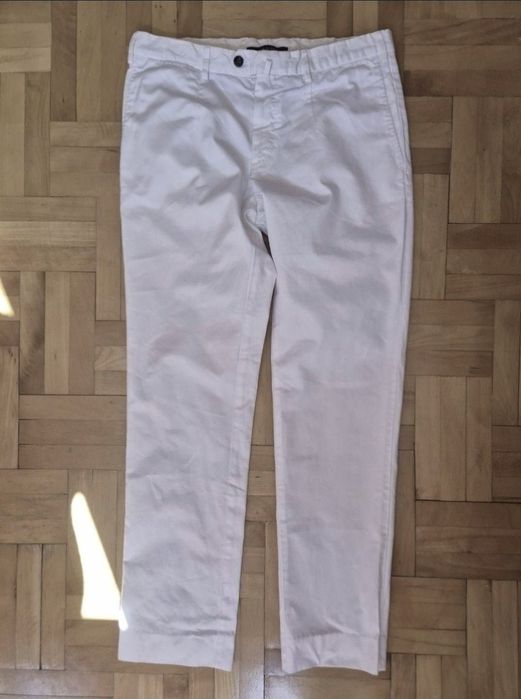 Pantaloni chino lux Drumohr, model Drop 7 Slim Fit, Made in Italy - 48