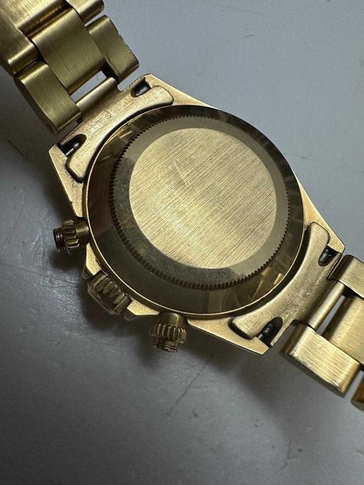 CEAS AUR 18K - ROLEX "Zenith" DAYTONA - Valjoux 7750 - Made in Italy '90 - 156g. - Doar 99e/gr. !