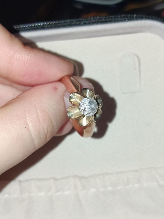 Золотое колечко 583 пробы