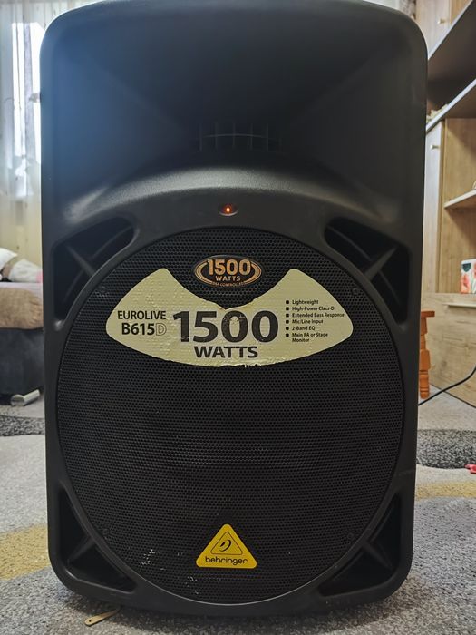Boxa activa Behringer b615d Boxa activa The box  pa502A , Bas subwoofer activ  Behringer  b1800d