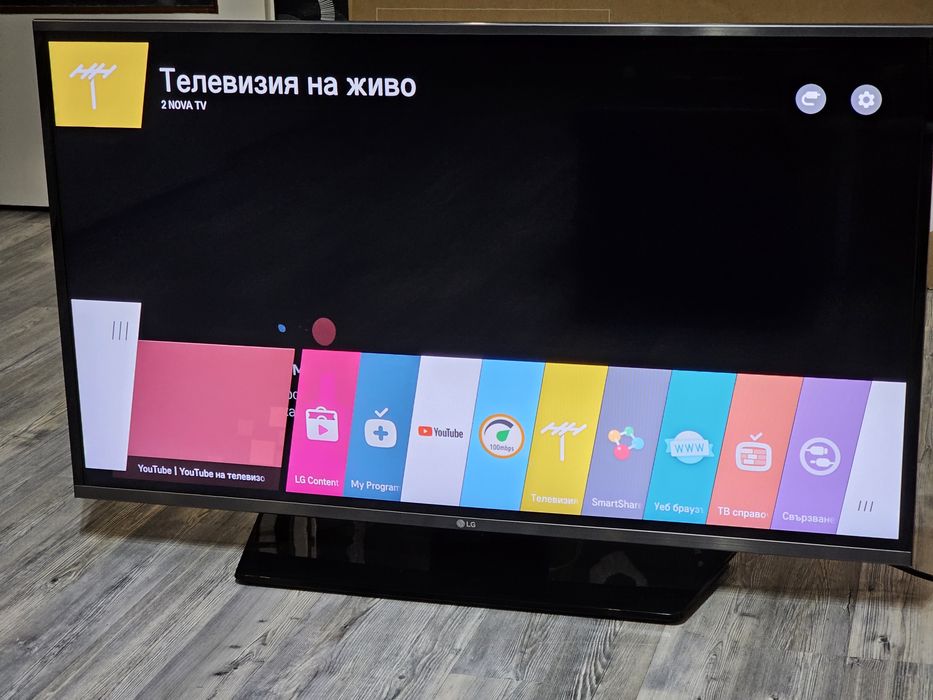 Lg Led Smart Tv  43инча