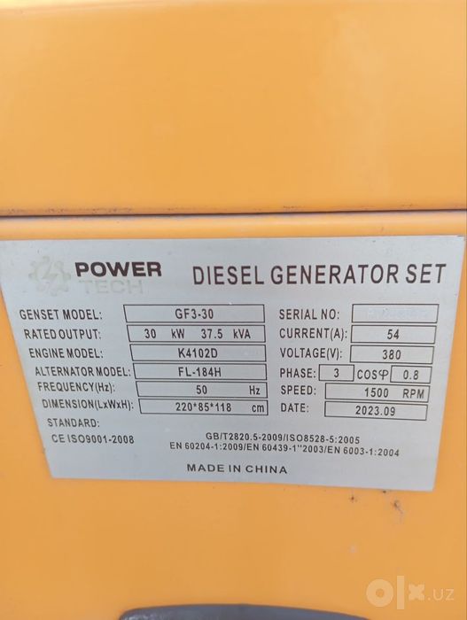 Genarotor 30kv ..