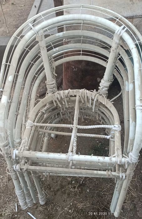 Плетёные кресла,каркас!