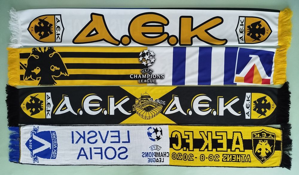 Шалове - A.E.K.- Levski Sofia - made in Greece