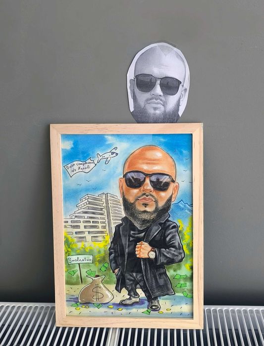 Caricaturi la comanda(pictate manual)