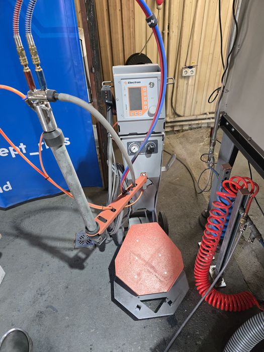 Instalatie electrostatică jante