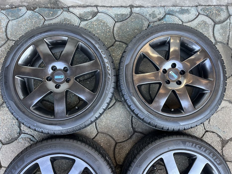 Jante aliaj 5x108mm, anvelope 215/50 R17 Ford Focus, Volvo, Peugeot