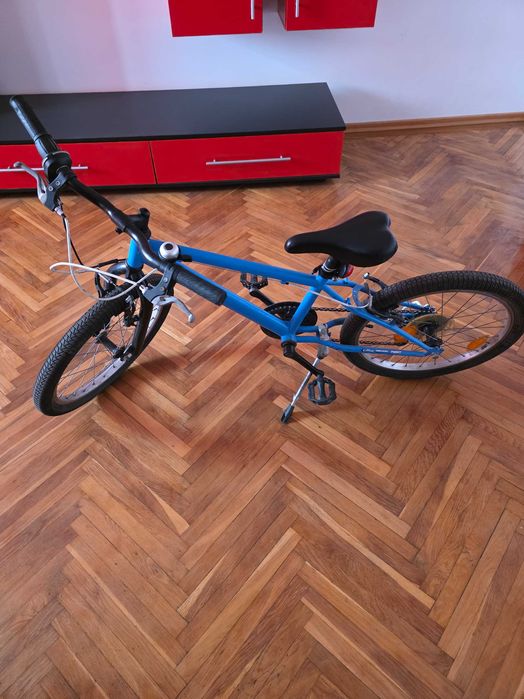 Bicicleta MTB DHS 26'' + MTB Btwin 20'' albastre