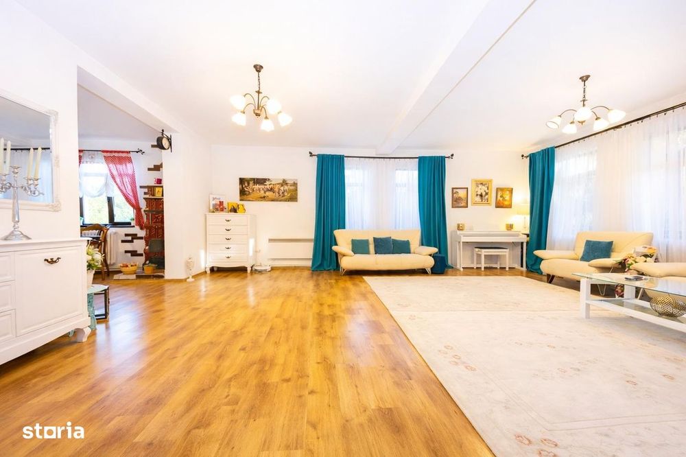 Vila single 4 camere  2 bai S =  193 mp + teren 500 mp Valea Lupului