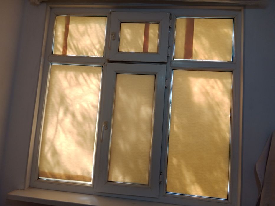 Б/у пластик терезе