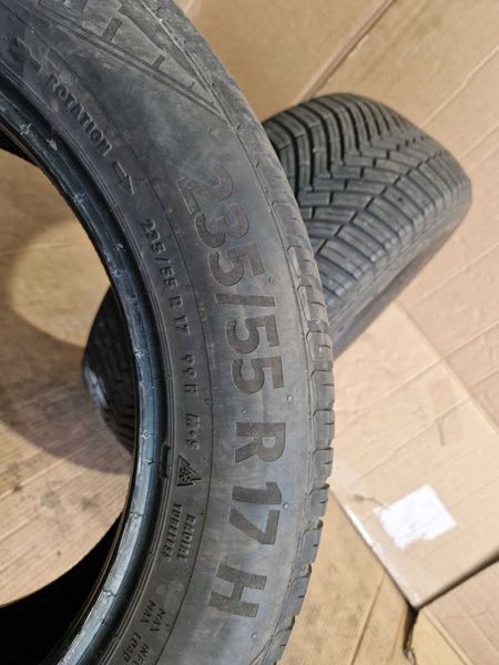 2 Continental R17 235/55
всесезонни гуми DOT4720