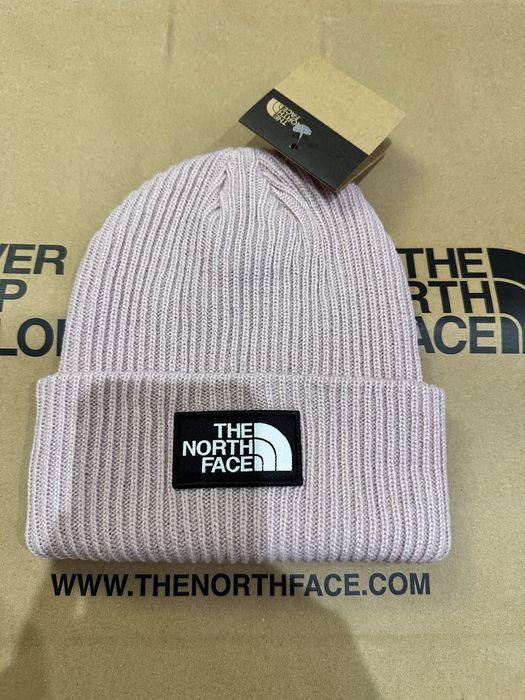The North Face box logo cuffed beannie зимна шапка