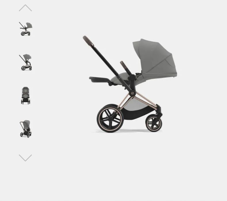 Vand Pachet premium3-in-1 Cybex Platinum Priam