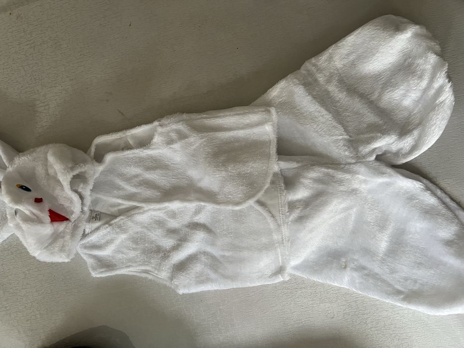 Костюм зайца на 2-3-4 года