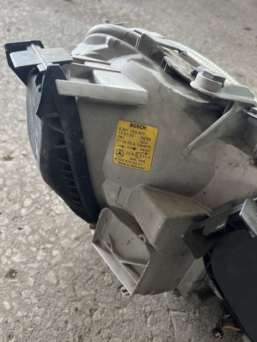 Фары на мерседес w220  оригинал