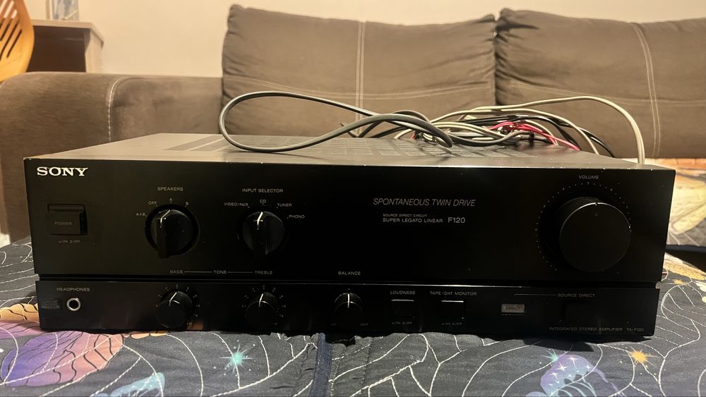 Amplificator Stereo Sony TA-F120 | Made in Japan | Phono