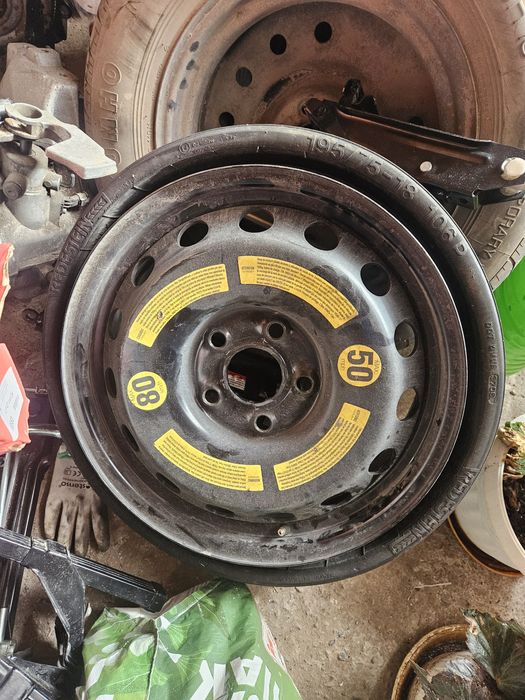 Резервна гума патерица зя Audi Q7 195/75/18