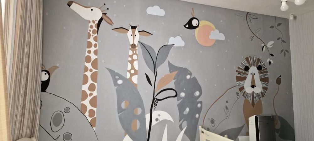 Профессиональный художник. Мурал. Роспись стен.