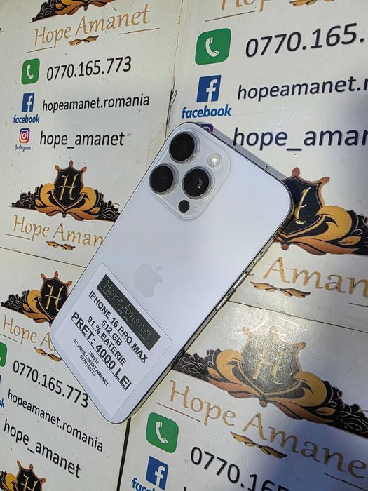 Hope Amanet P6 IPHONE 16 PRO MAX