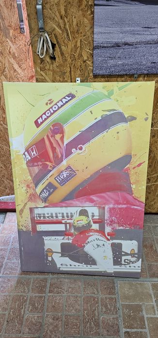Tablou Ayrton Senna F1