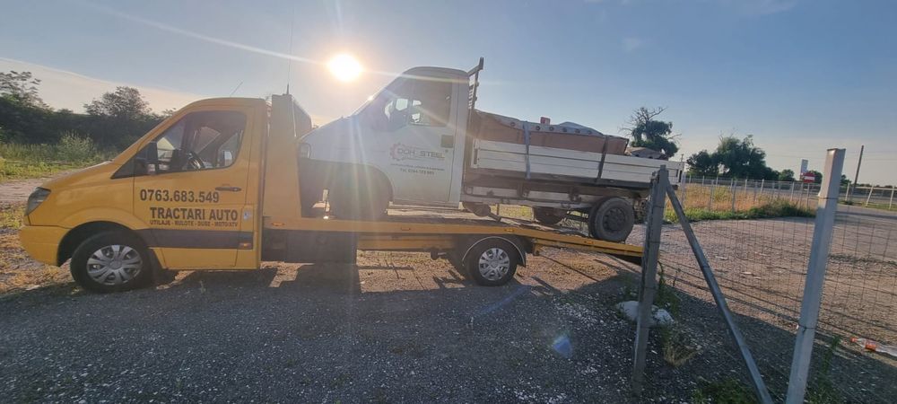 Tratari auto moto dube Transport utilaje Asistenta rutiera Platforma