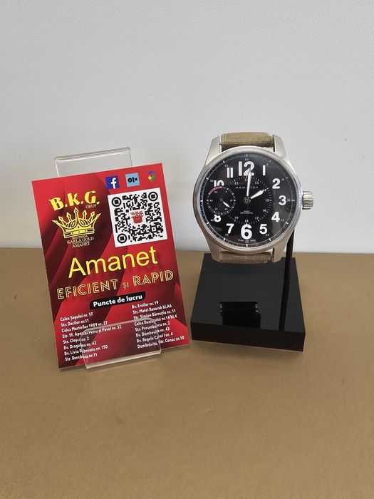 Hamilton Khaki Field Officer Amanet BKG