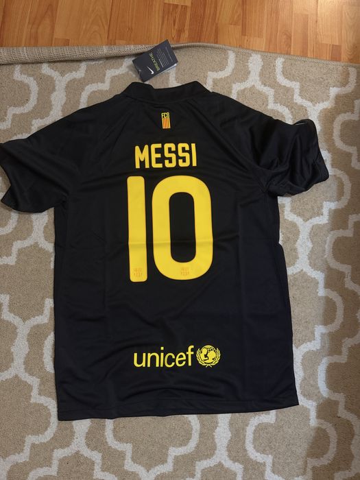 Tricou Messi Barcelona Away UCL 2011/12