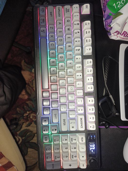 FreeWolf M96 Беспроводная игровая мембранная клавиатура