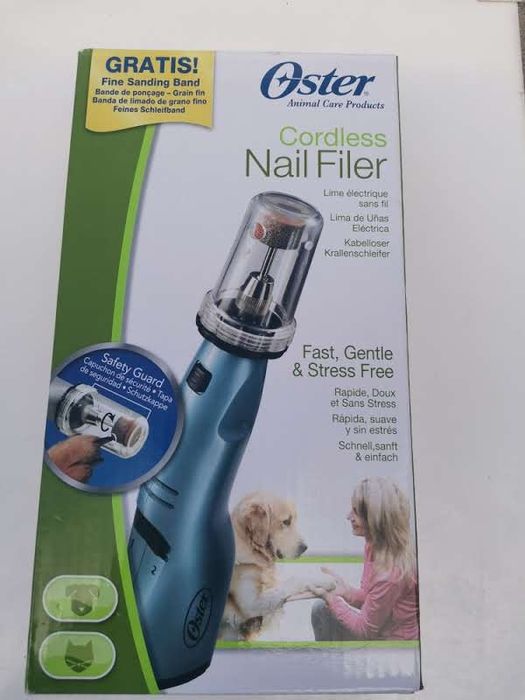 Pila de unghii electrică Oster cu baterii și 2 viteze, noua
