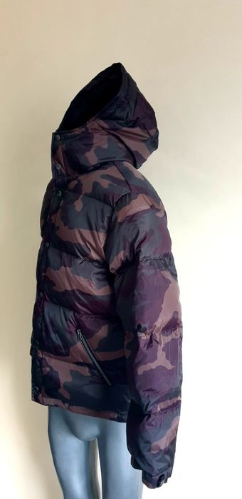 COACH Camo Womens Down Jacket Size L  ОРИГИНАЛ Дамско Зимно пухено Яке