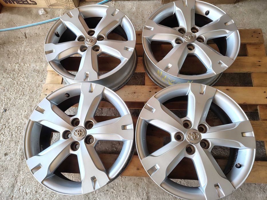 4бр.Алуминиеви джанти 16ки TOYOTA 5x100 6j e39