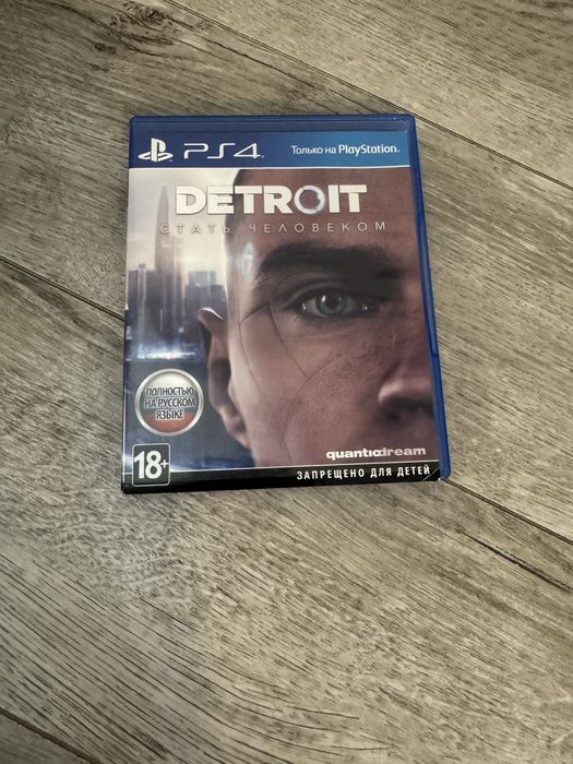 2 диска Uncharted collection и Detroit PS4