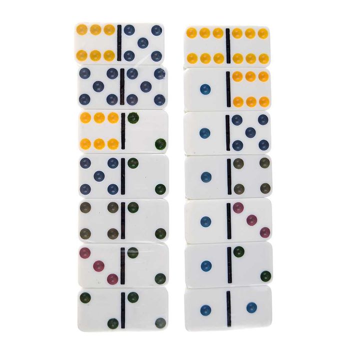 Настолна игра Домино в метална кутия